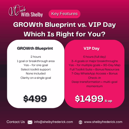 GROWth Blueprint vs. VIP Day Which Is Right for You?