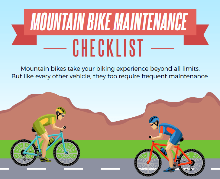 Get your FREE Mountain Bike Maintenance Checklist