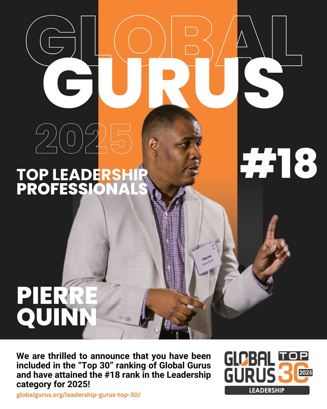 The hard work of leadership remains the same. ? 