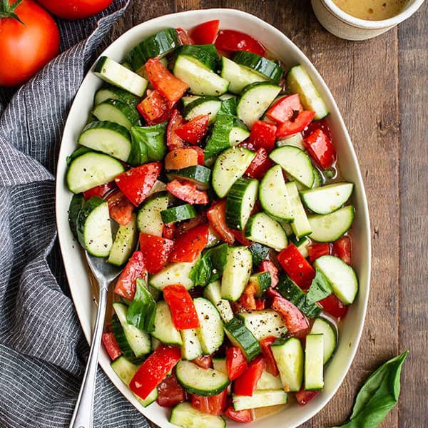 Cucumber Tomato Salad