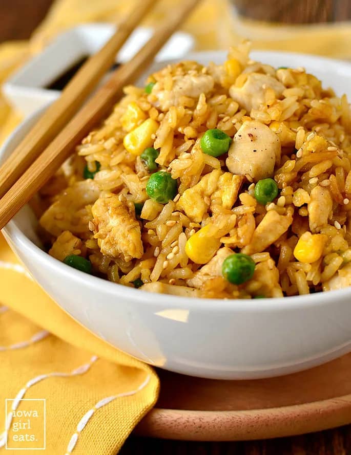 Easy Chicken  Fried Rice