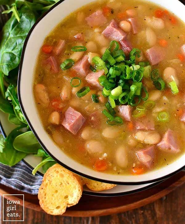 Easy Ham and Bean Soup