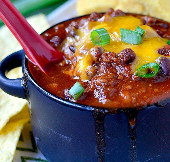 bowl of signature chili