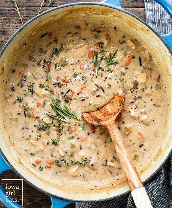 Creamy Chicken Wild Rice Soup
