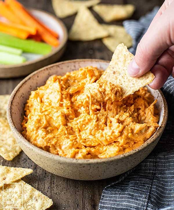 Crock Pot Buffalo Chicken Dip