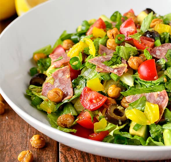 bowl of sesame noodle salad