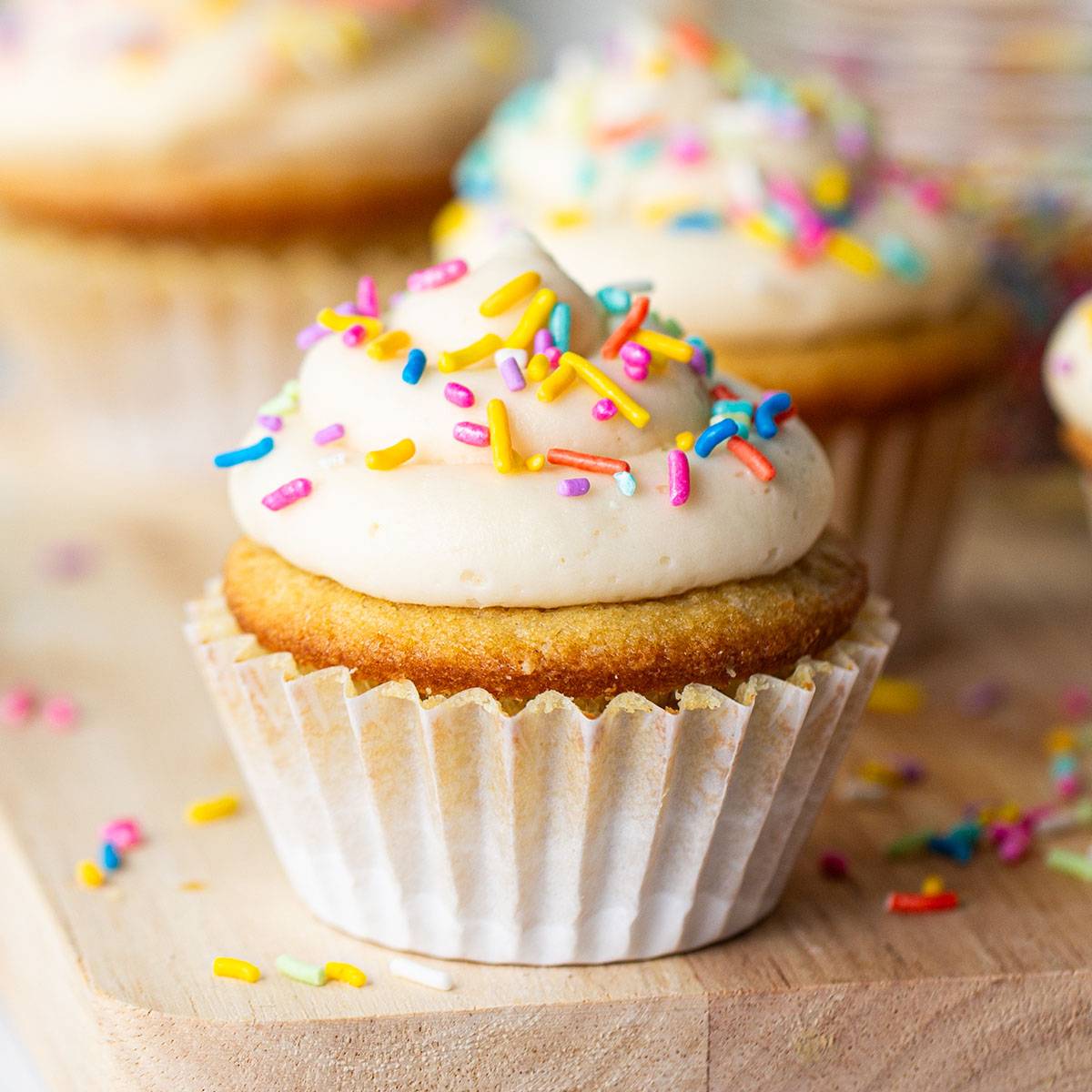 gluten free vanilla cupcake