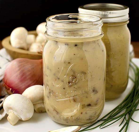 jar of cream of mushroom soup