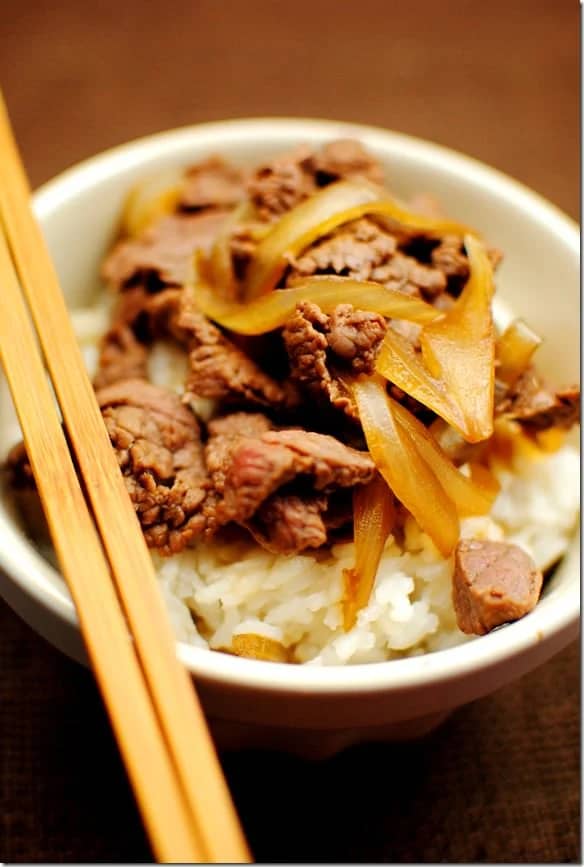 Copycat Yoshinoya Beef Bowls