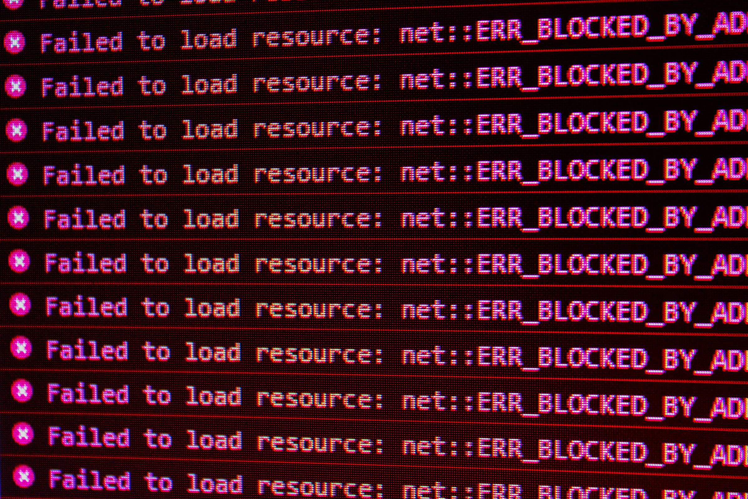 computer with errors