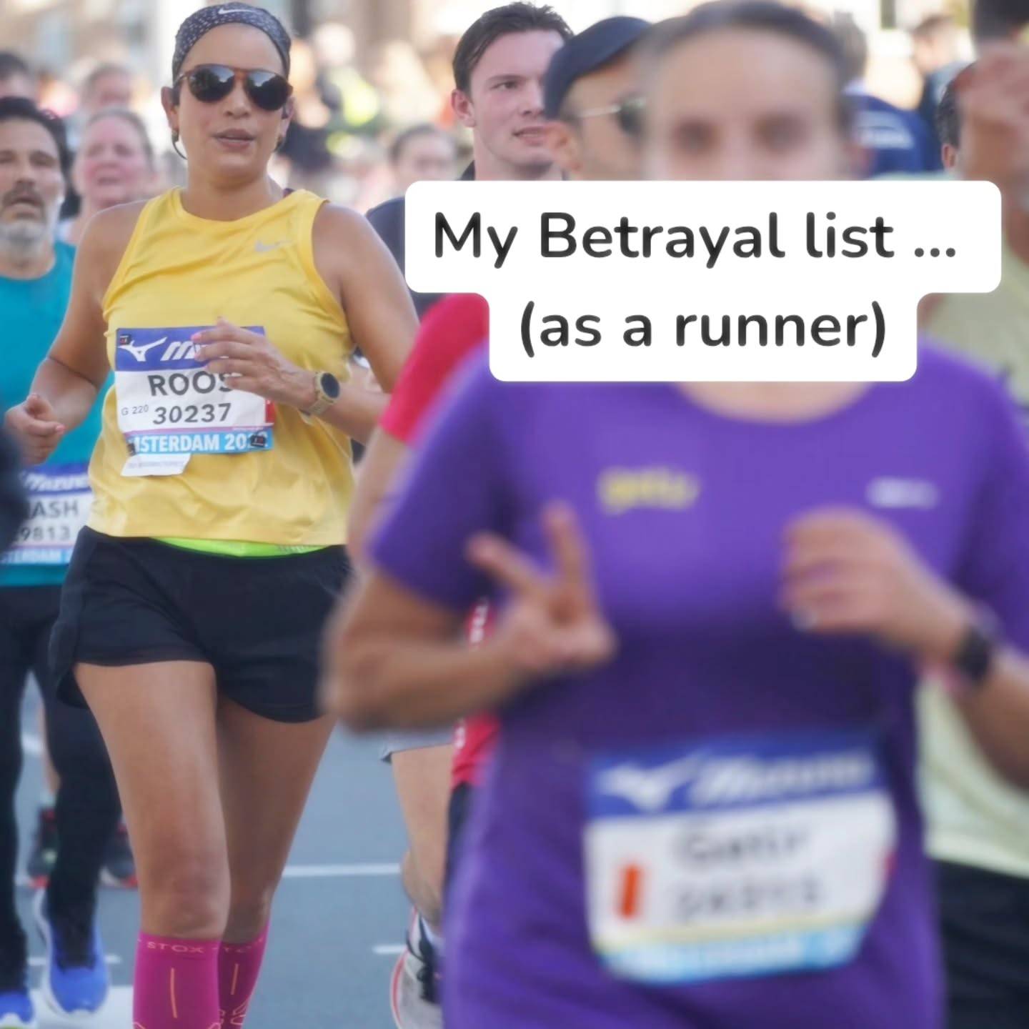 I mean... some of these are just rude! 
Hill sprints? 
Tights without pockets? 
Weatherapp giving me false hope? 
RUDE
The betrayal is real. 
😝🤪

What is on your betrayal list? 
Lemme know in the comments! 

#runnerscommunity #runtraining #marathontraining #betrayallist #betrayallistasarunner #runcoach #weruninstagram #worldrunners