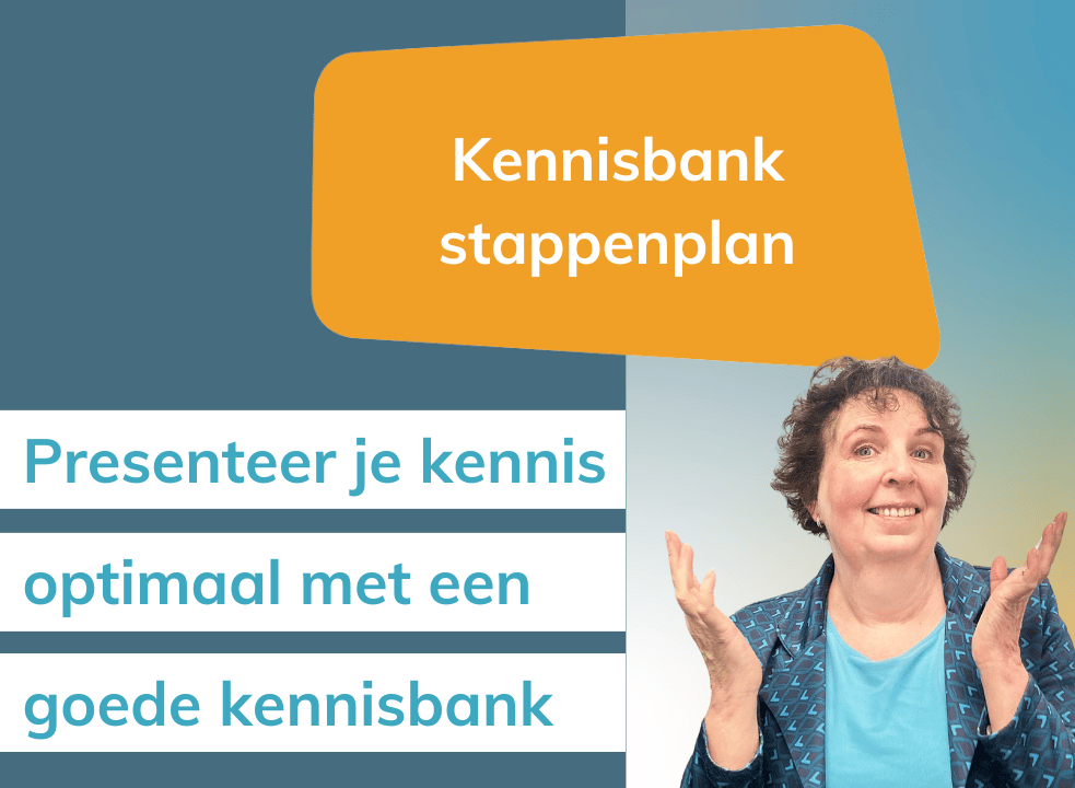 video met stappenplan voor een kennisbank