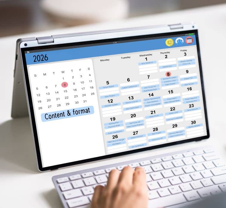 Contentkalender 2026