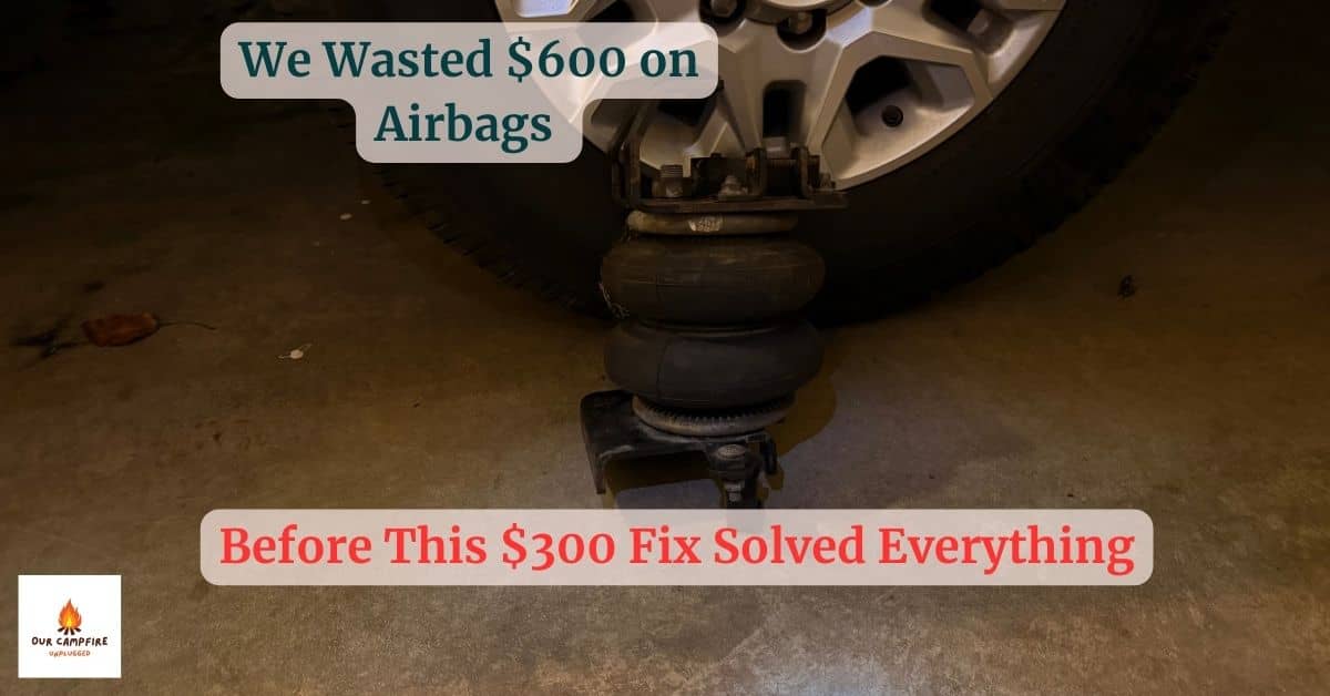 deflated airbag after we changed to tibren ses