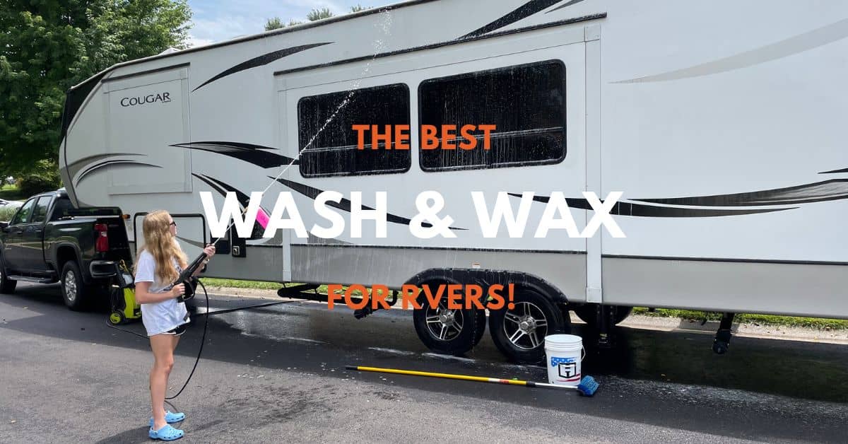 Ready to wash your RV the easy way!