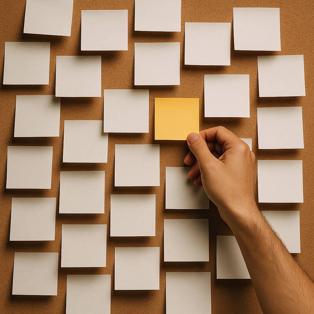 sticky notes