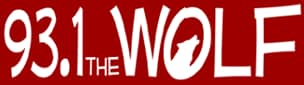 93.1 The Wolf Logo