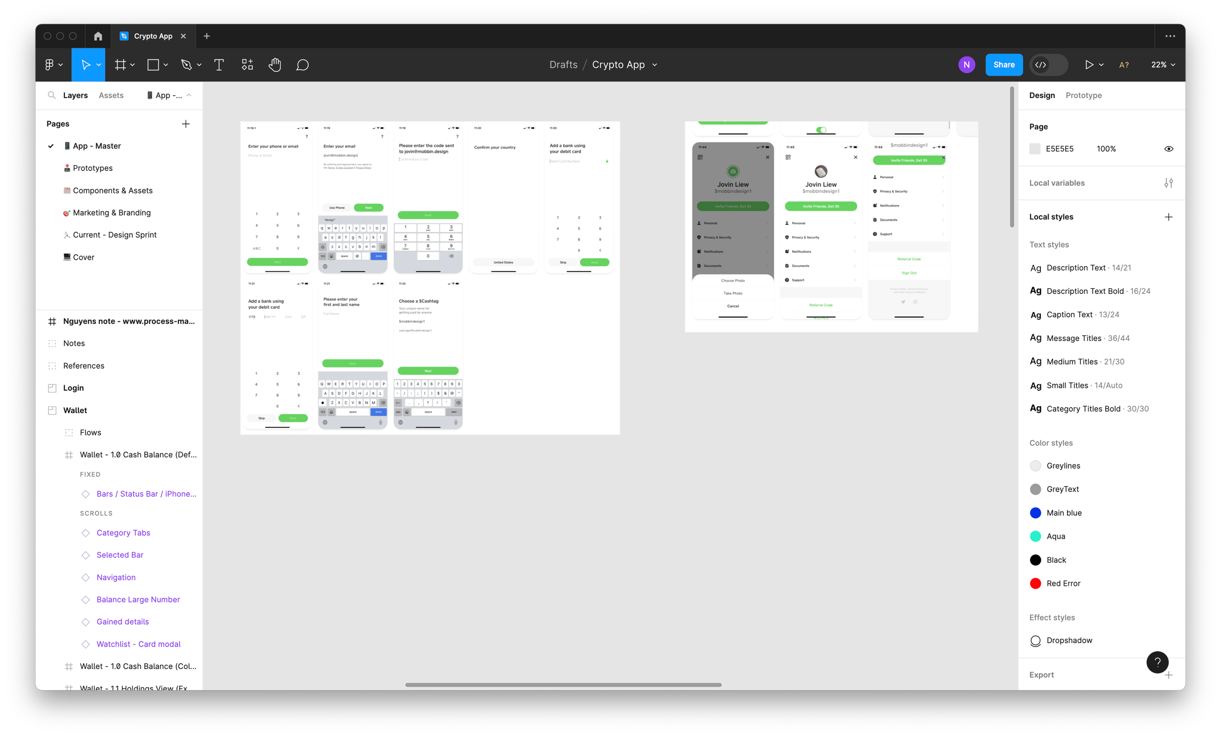References in figma