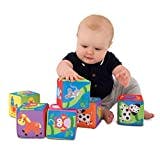 Practical Parenting Guide Age Appropriate Toys For Development and Early Learning. Soft Blocks Toys By Galt Toys.