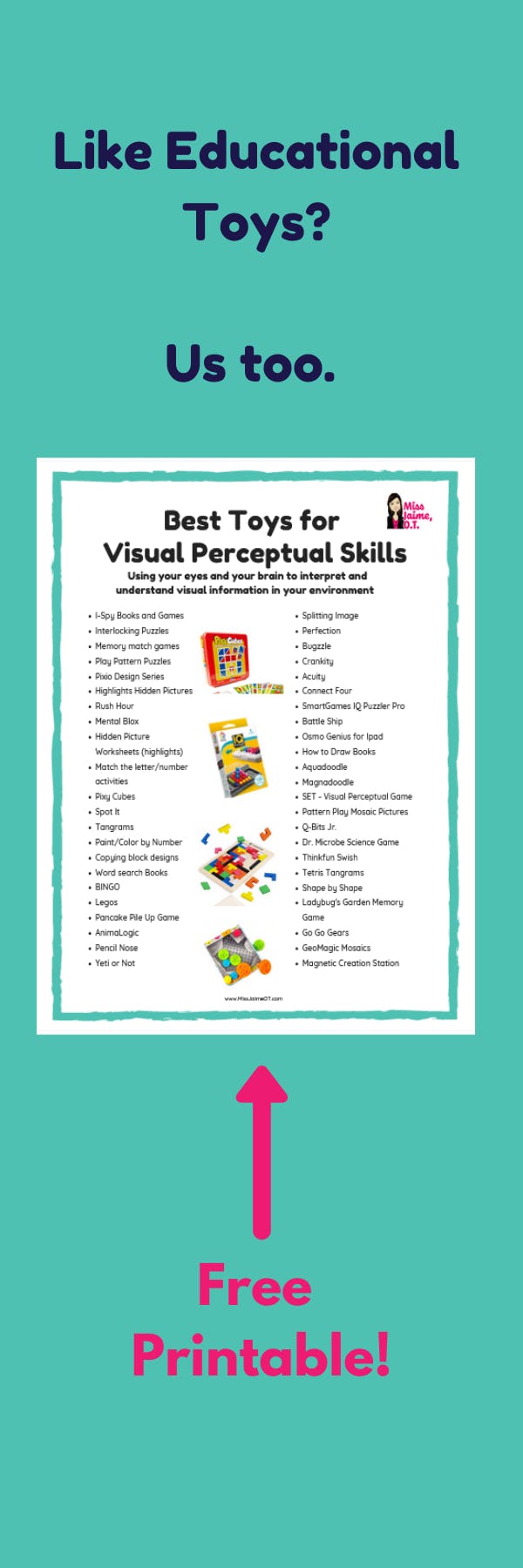 best toys for visual perceptual skills