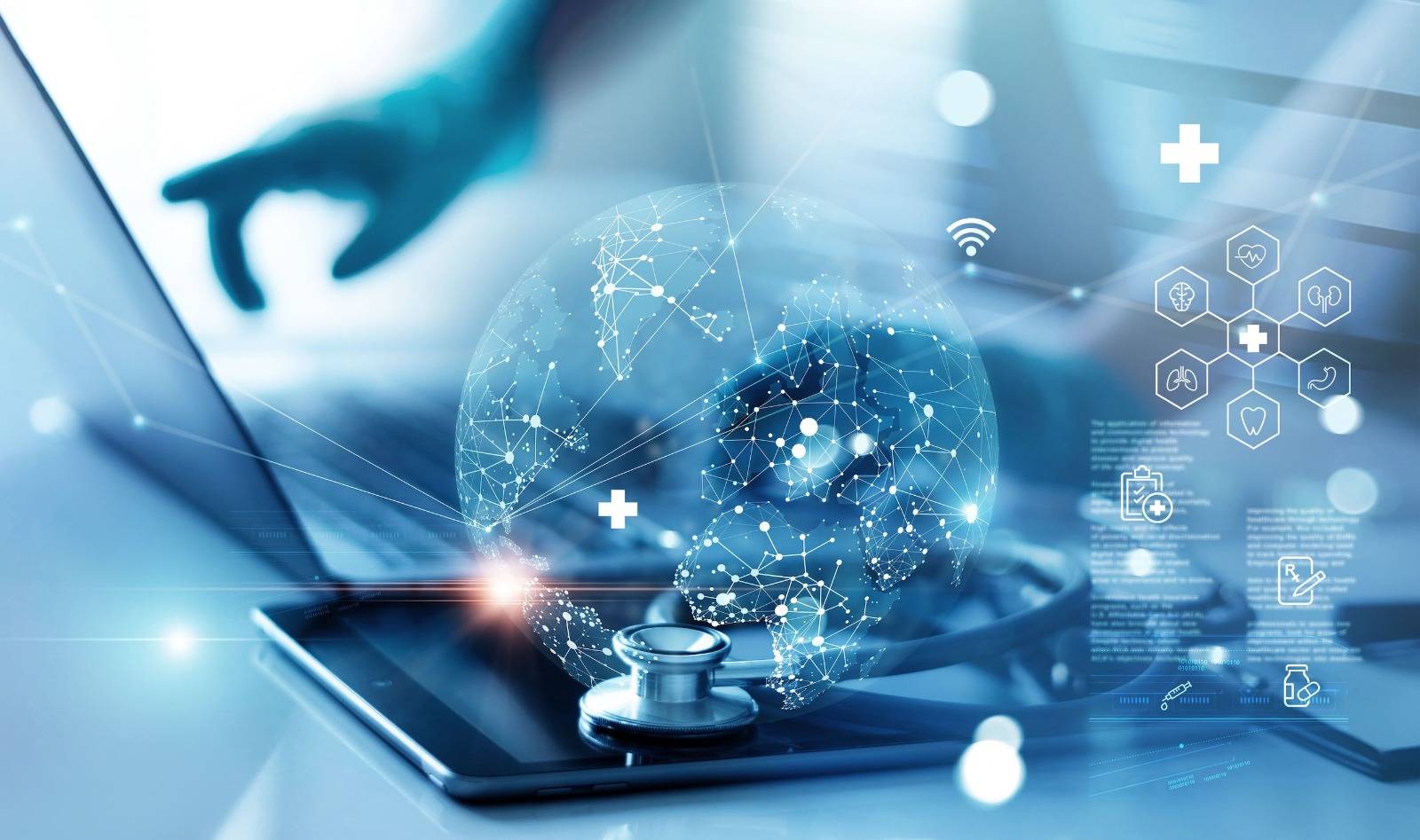  Digital healthcare and network connection interface, Global health care