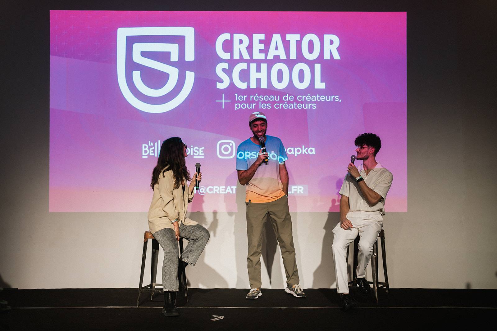 Inauguration de la Creator School le 29 septembre 2025.