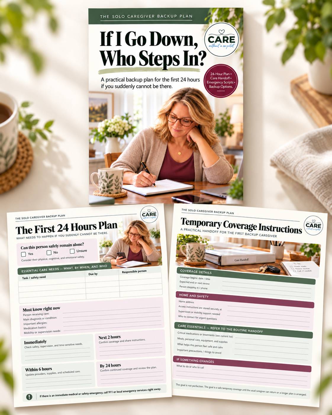If I Go Down, Who Steps In?  The Solo Caregiver Backup Plan