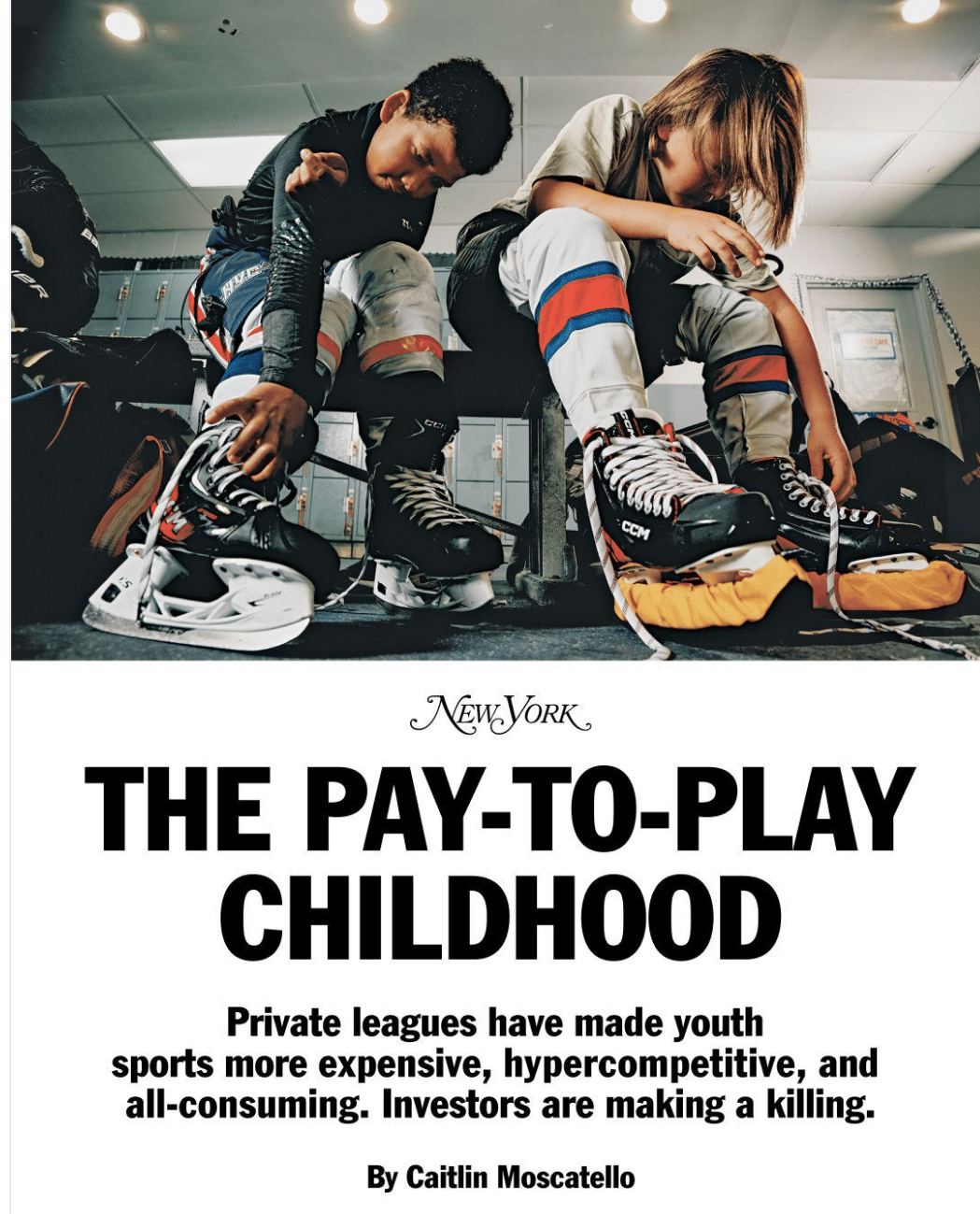 Youth sports are out of control