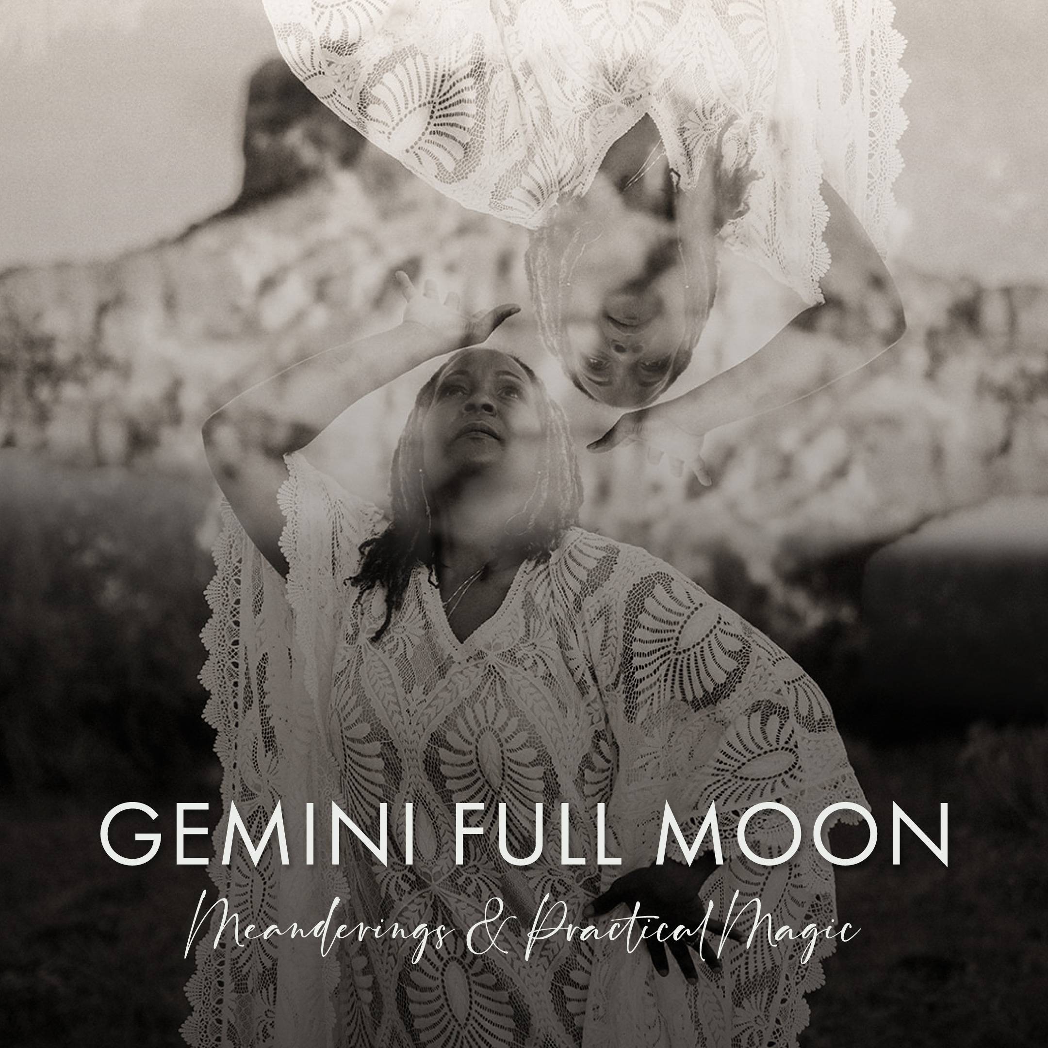 An image of a double exposed woman looking up and down on her own relfection in black and white. 