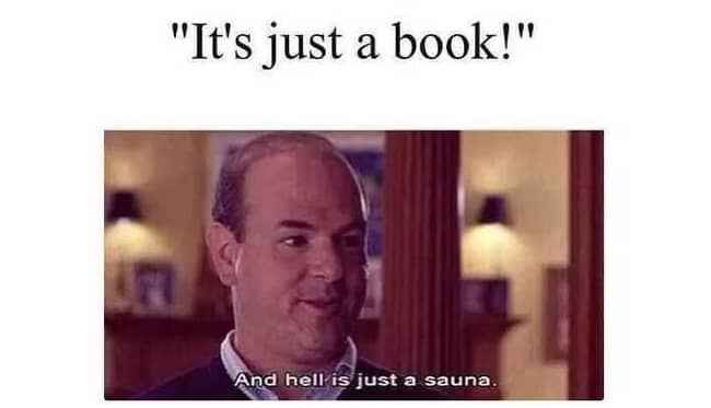 not sure if watching show will ruin books or reading books will ruin show -  Futurama Fry - quickmeme