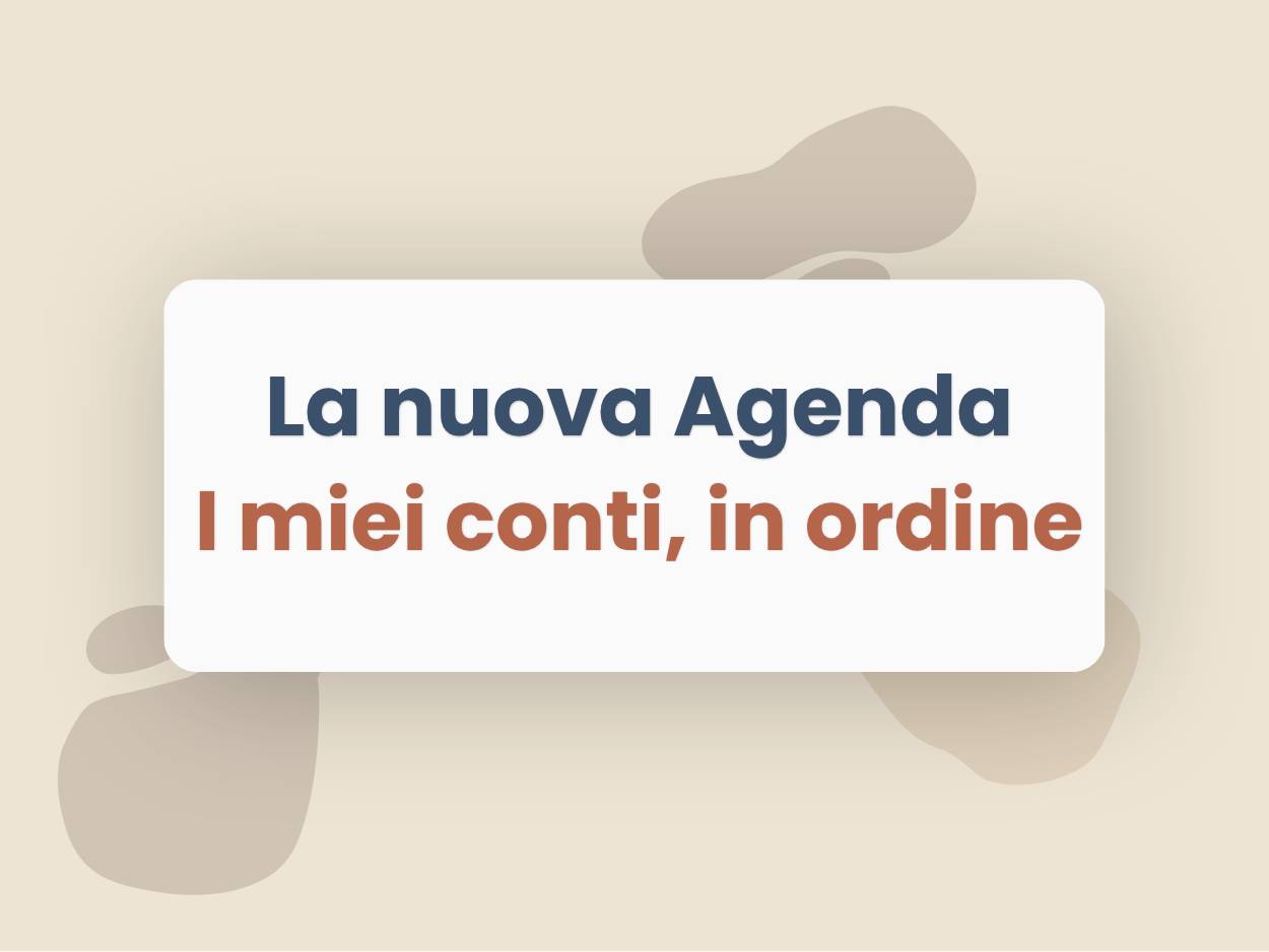 Ti presento la nuova agenda!