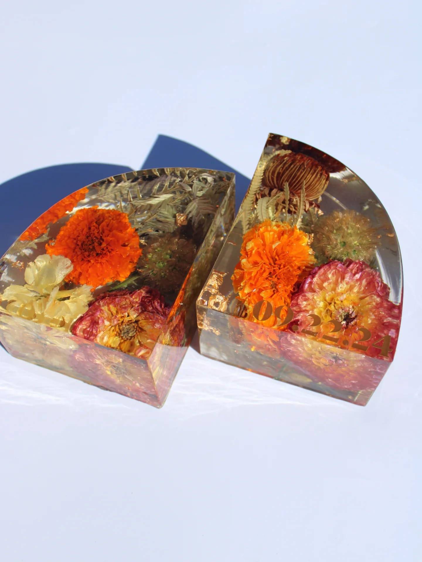 One bouquet. Two custom bookends.
A practical way to keep your flowers forever. 💐

Don’t wait until after the event. Inquire before your date. Link in bio.