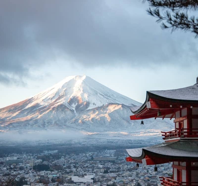 Mt. Fuji landamrk