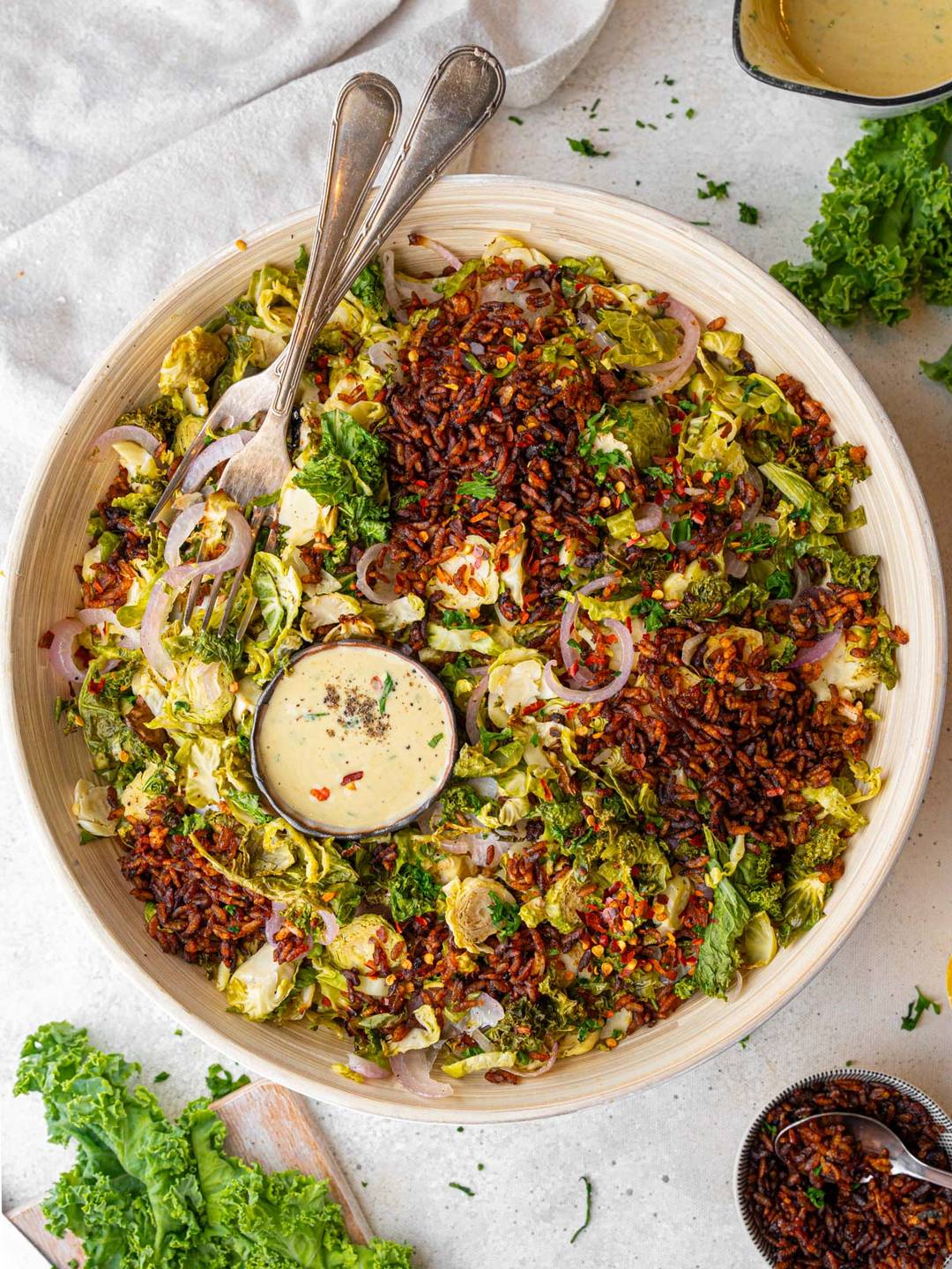 Crispy Rice Salad