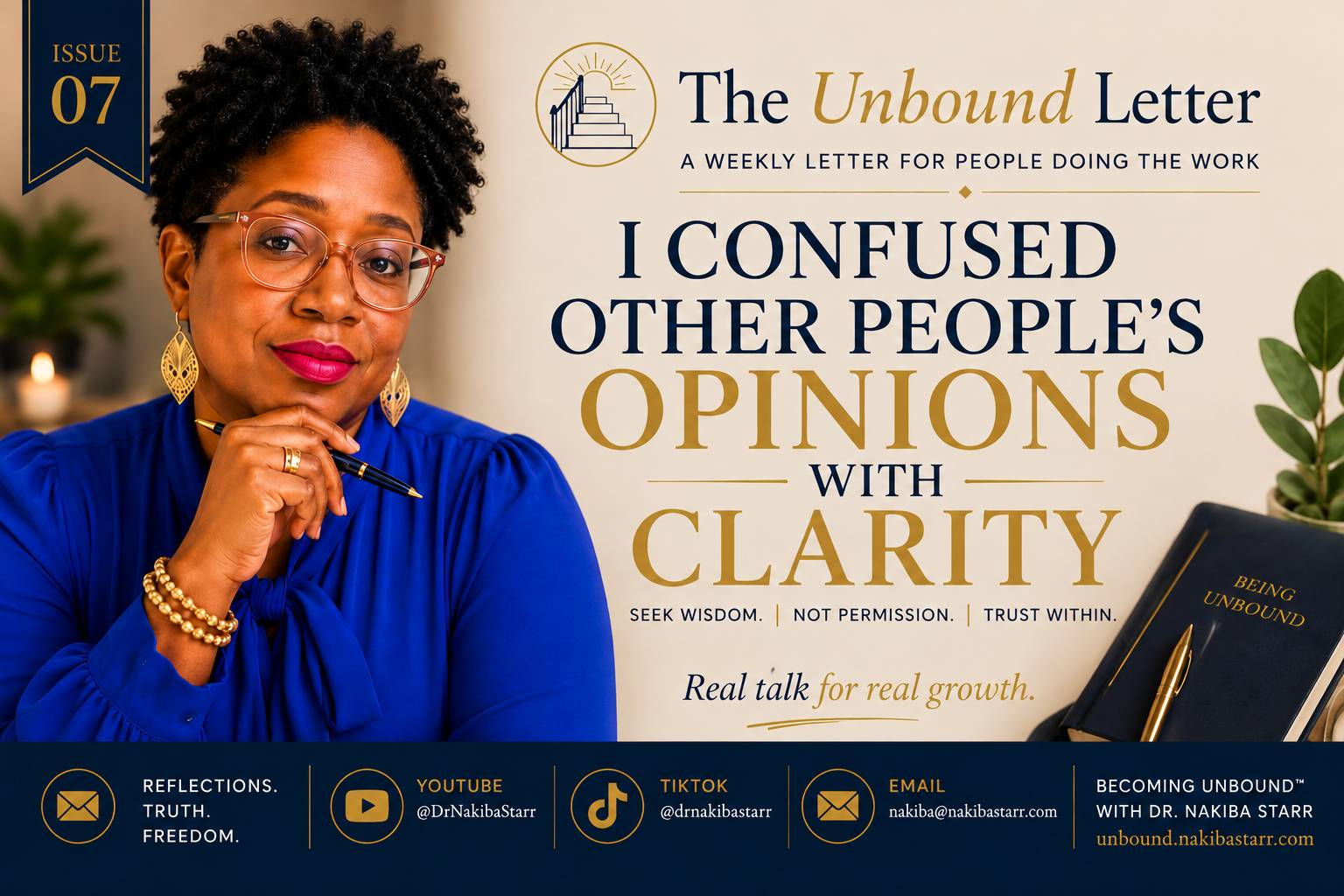 The Unbound Letter Issue 07 — I Confused Other People's Opinions With Clarity