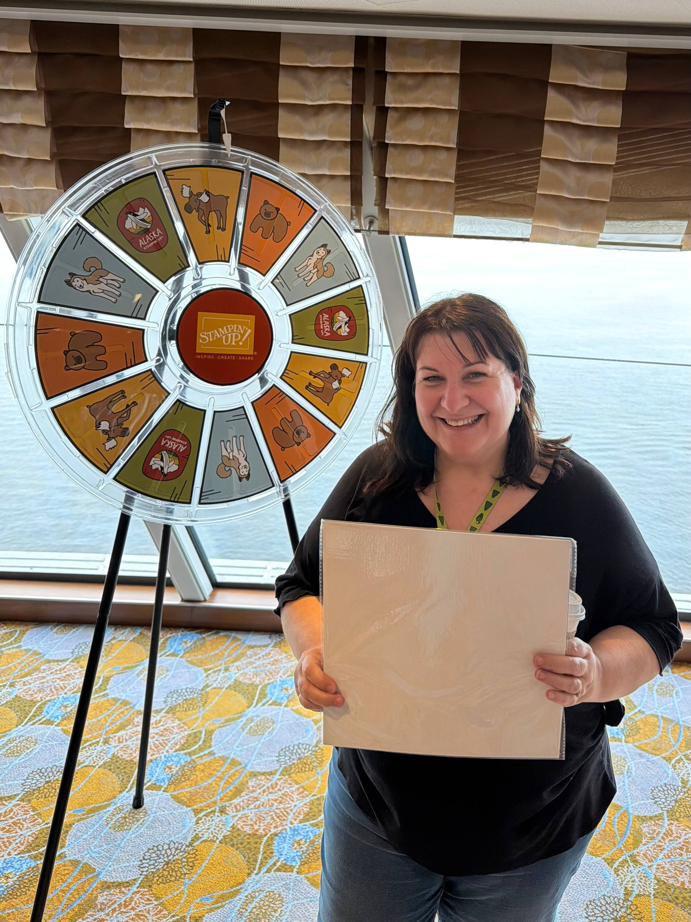 Simone on the Incentive Trip cruise to Alaska