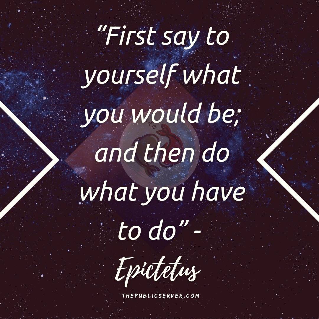 Read our "How to Gain Perspective" article on the blog - Link in Bio 🔥 (under the 'Make Connections' category)

Don’t let yourself or others demean, devalue or discount the vicissitudes of your life, just because worse things can and have happened to other people. This is not an excuse to become a perpetual victim, take no responsibility for your life or dismiss the hardships of others, but a chance to expand your empathy to include yourself. 

“Take the lyre player: he’s relaxed when he performs alone, but put him in front of an audience, and it’s a different story, no matter how beautiful his voice or how well he plays the instrument. Why? Because he not only wants to perform well, he wants to be well-received — and the latter lies outside his control” - Epictetus #motivation #inspiration #determination #success #nevergiveup