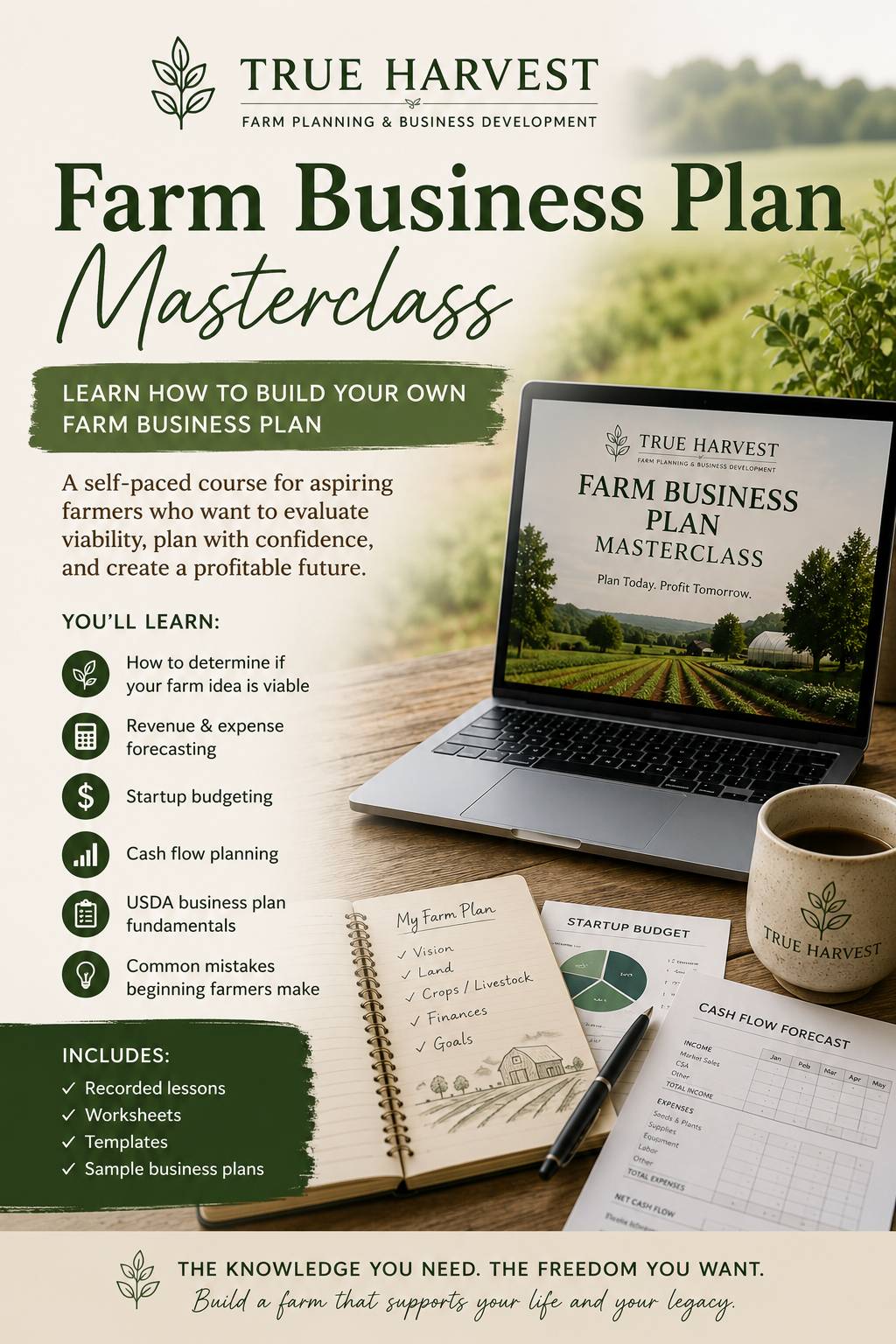 Farm Business Plan Templates 
