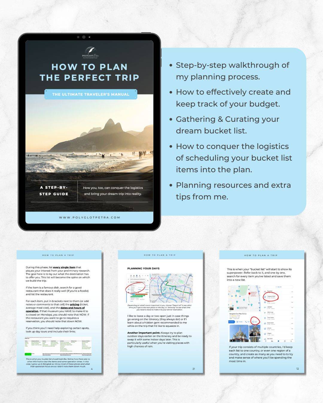 How To Plan The Perfect Trip: The Ultimate Traveler's Manual