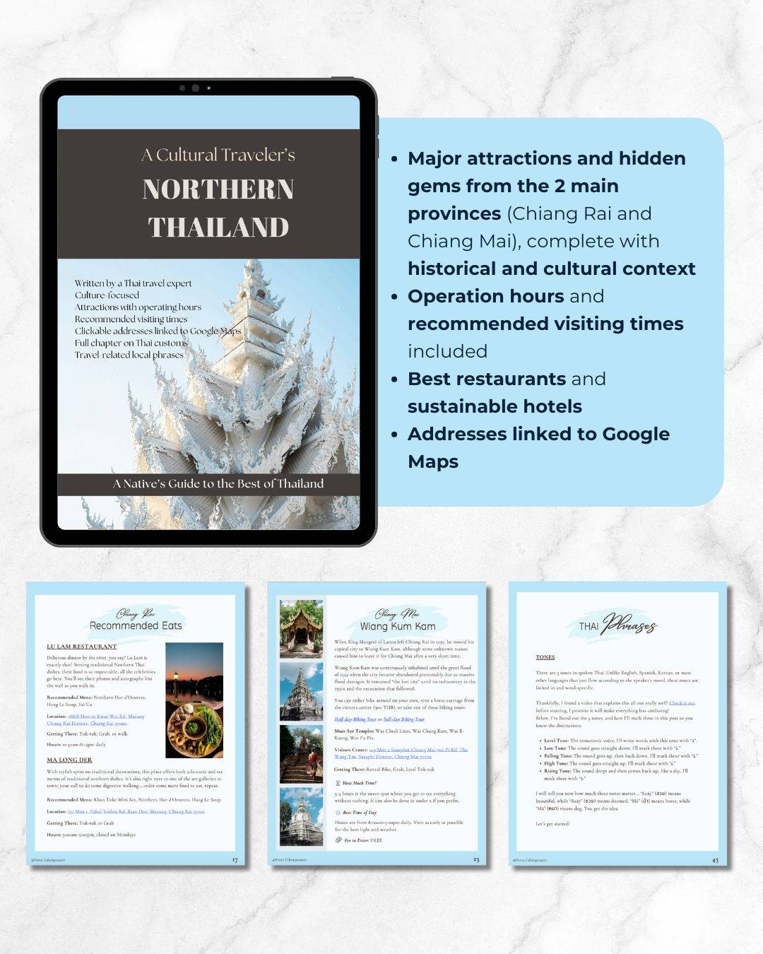 Cultural Traveler's NORTHERN THAILAND