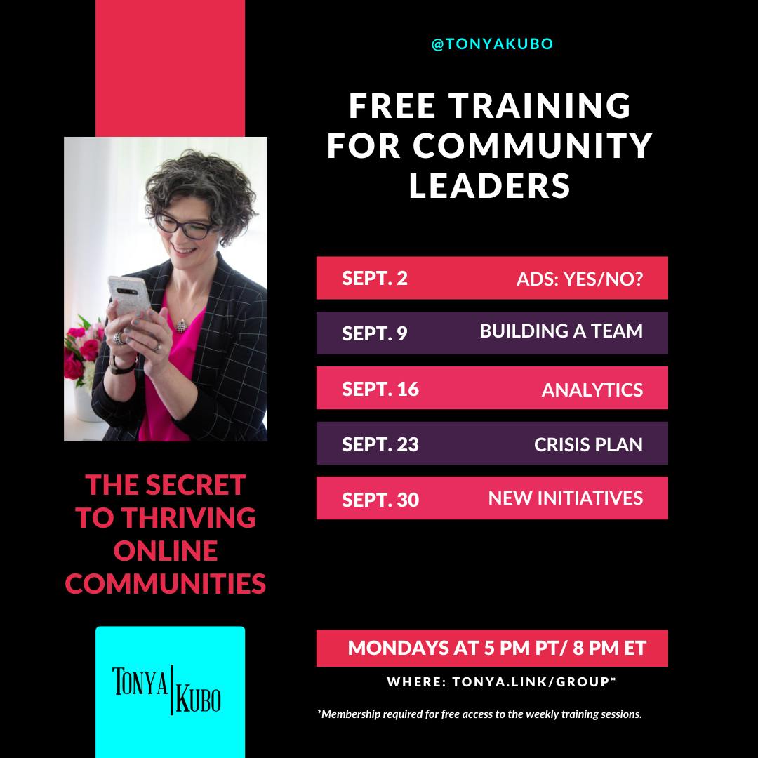 free training for community leaders