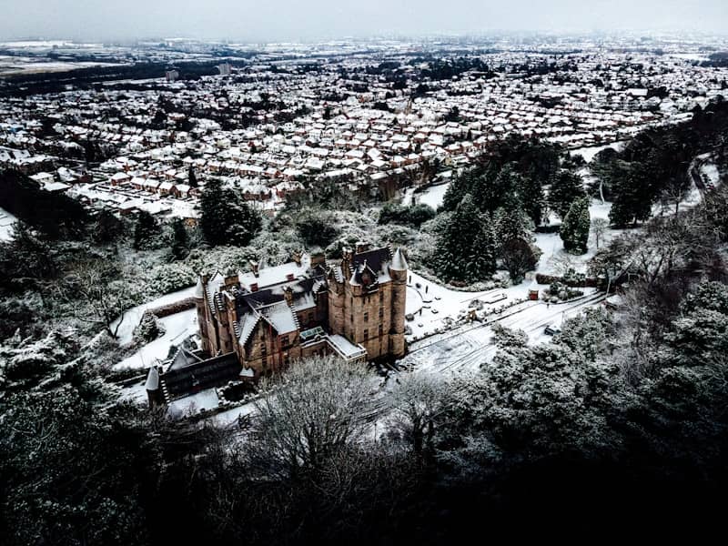 aerial view of city during daytime