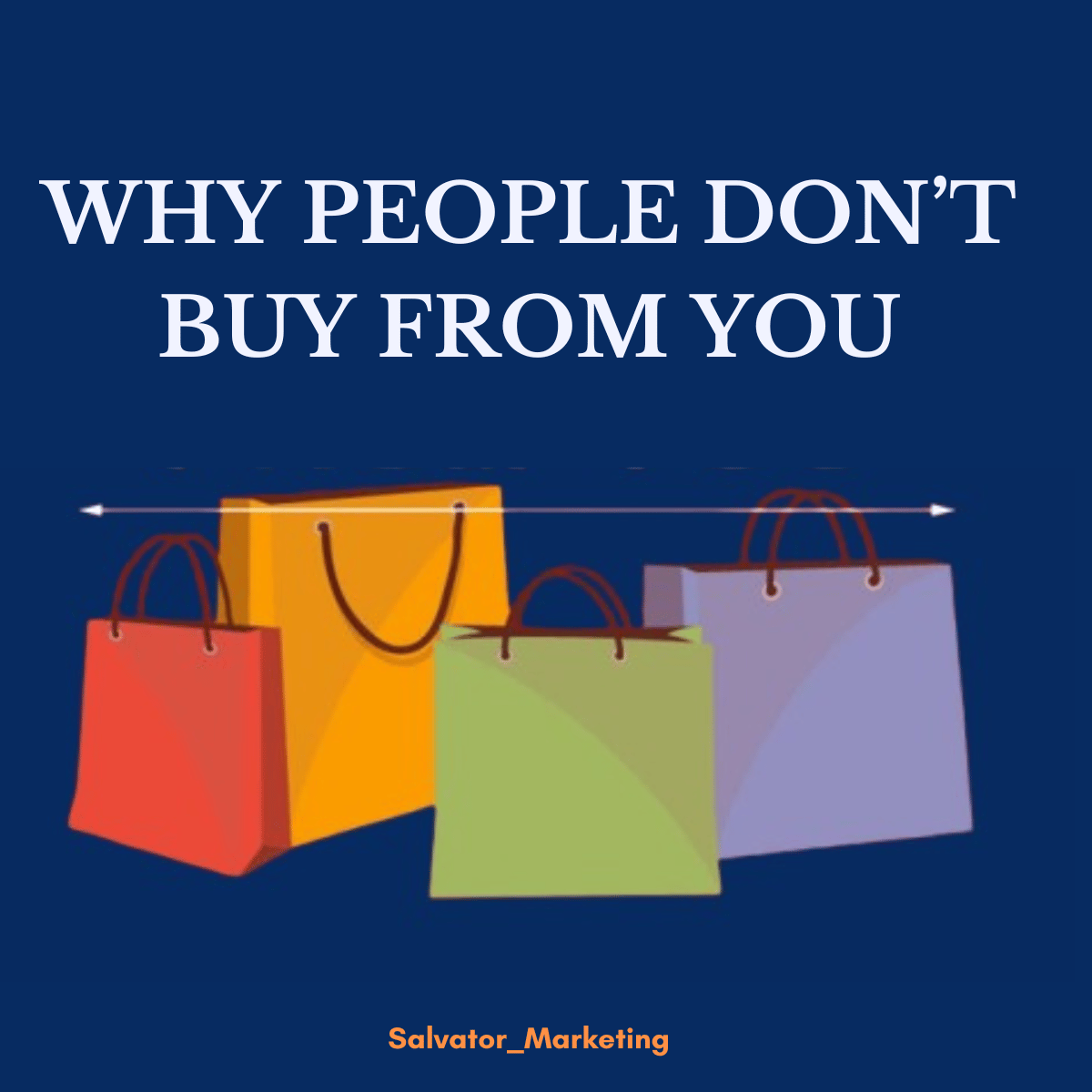 Why People don't buy from you 