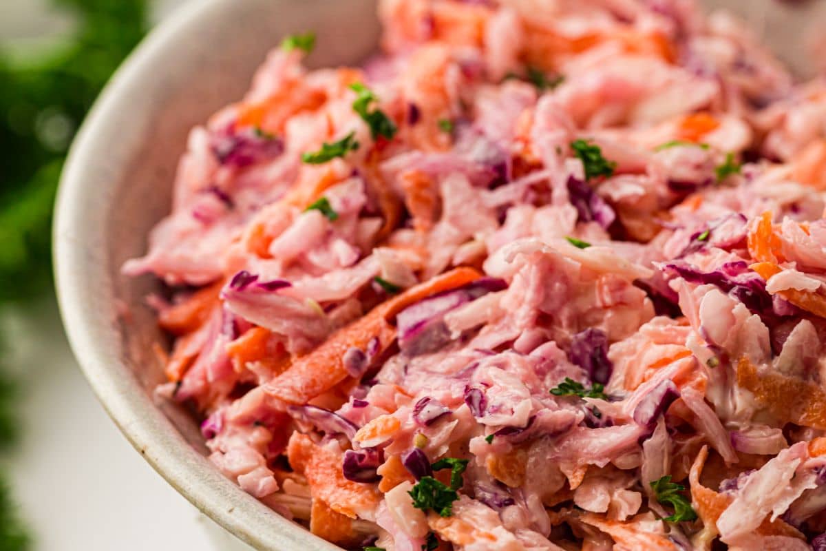 Classic Coleslaw.