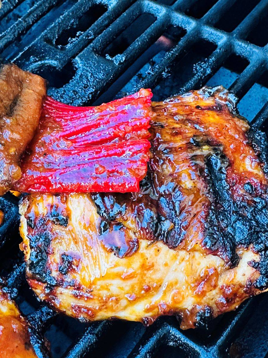Grilled Barbecue Chicken.