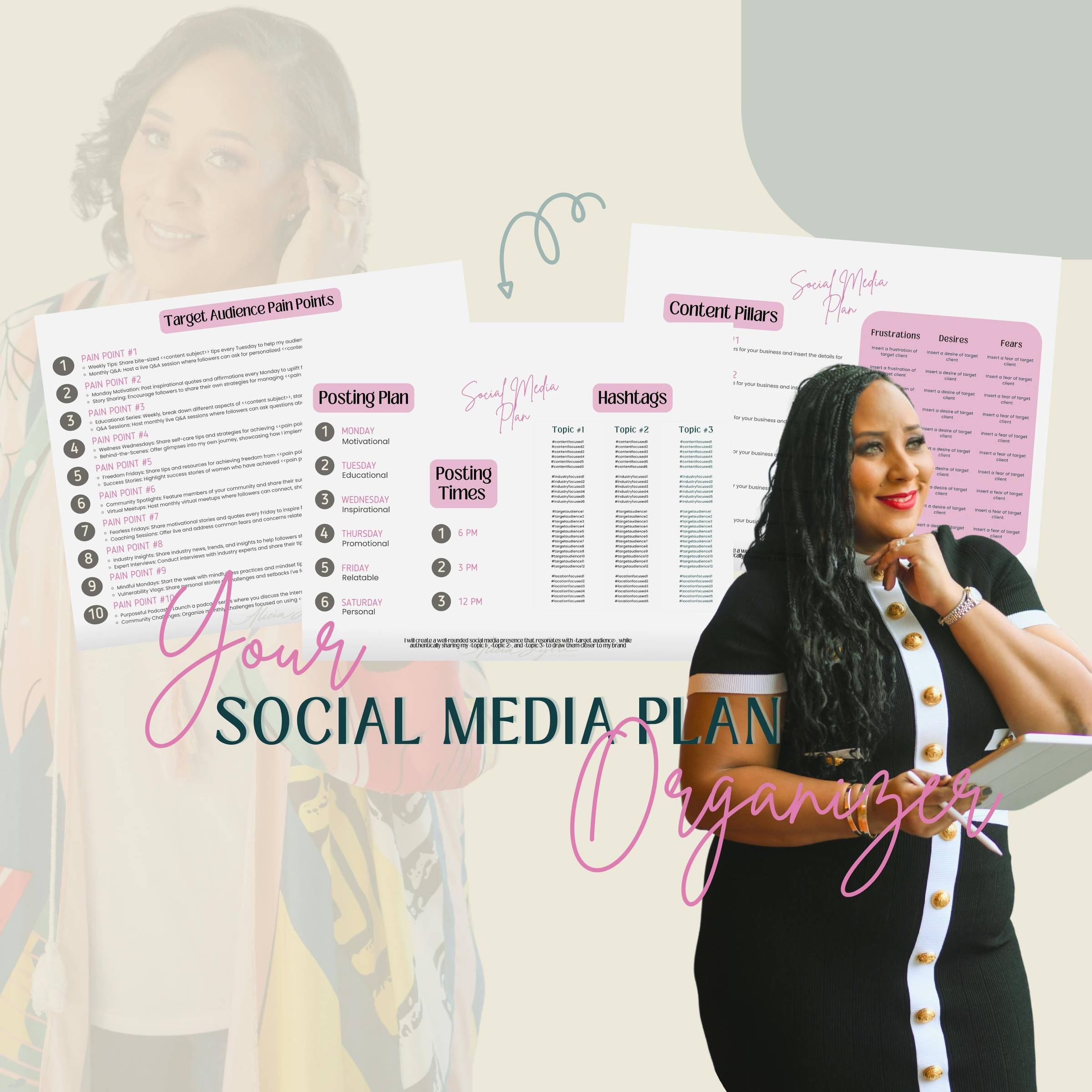 Social Media Plan Organizer