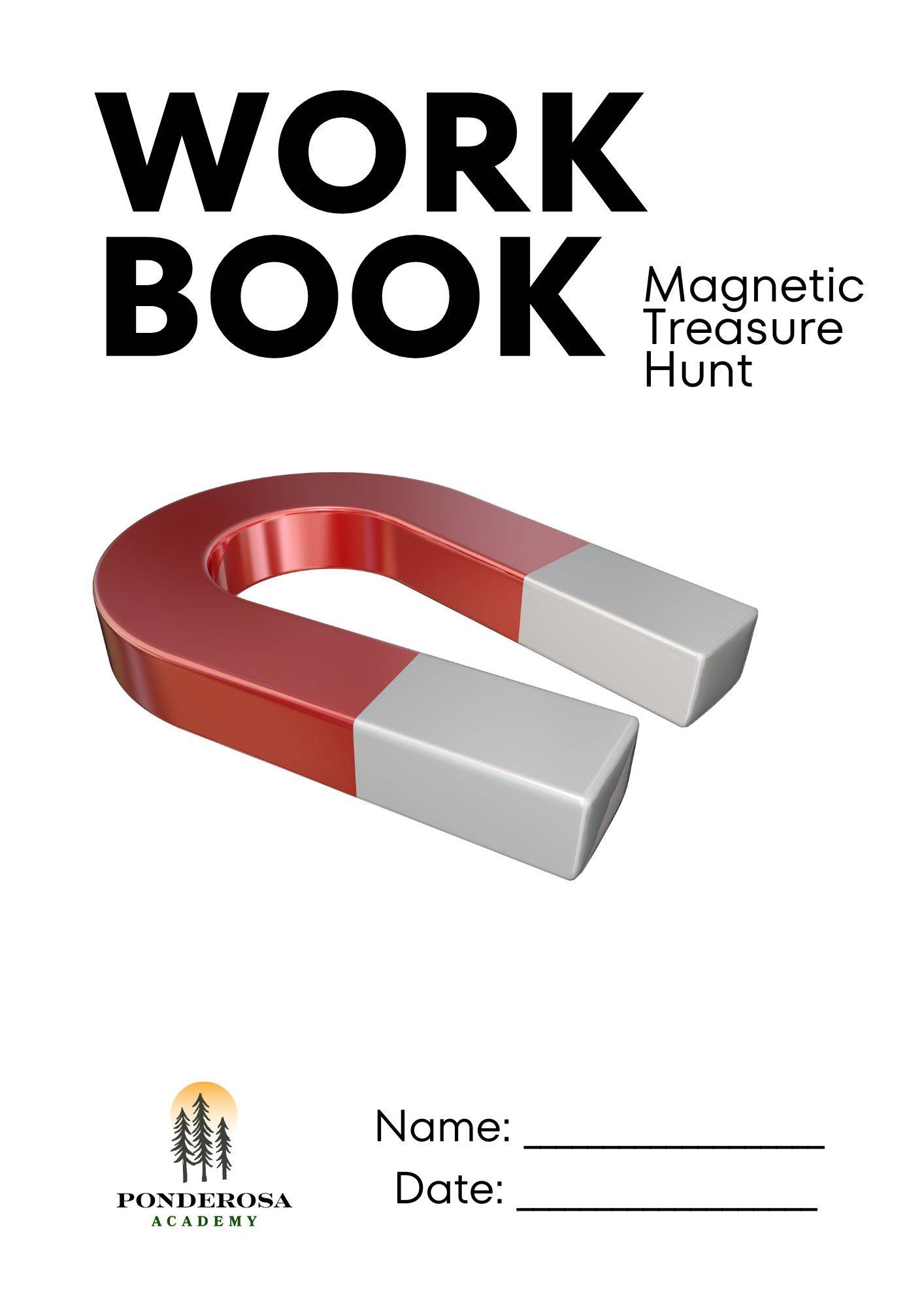 Magnetic Treasure Hunt Workbook (ages 5-8)