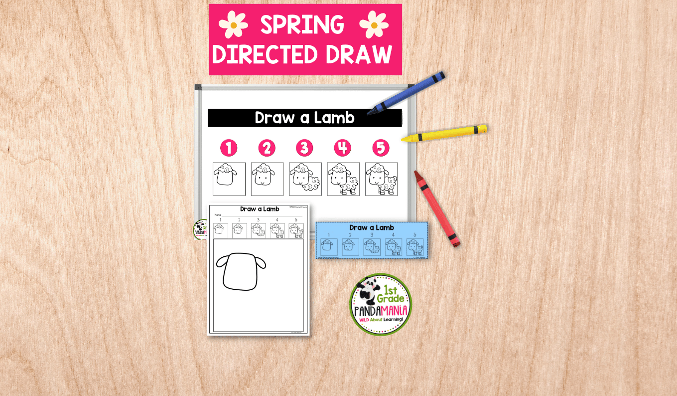 FREE Spring Directed Drawing Activity!
