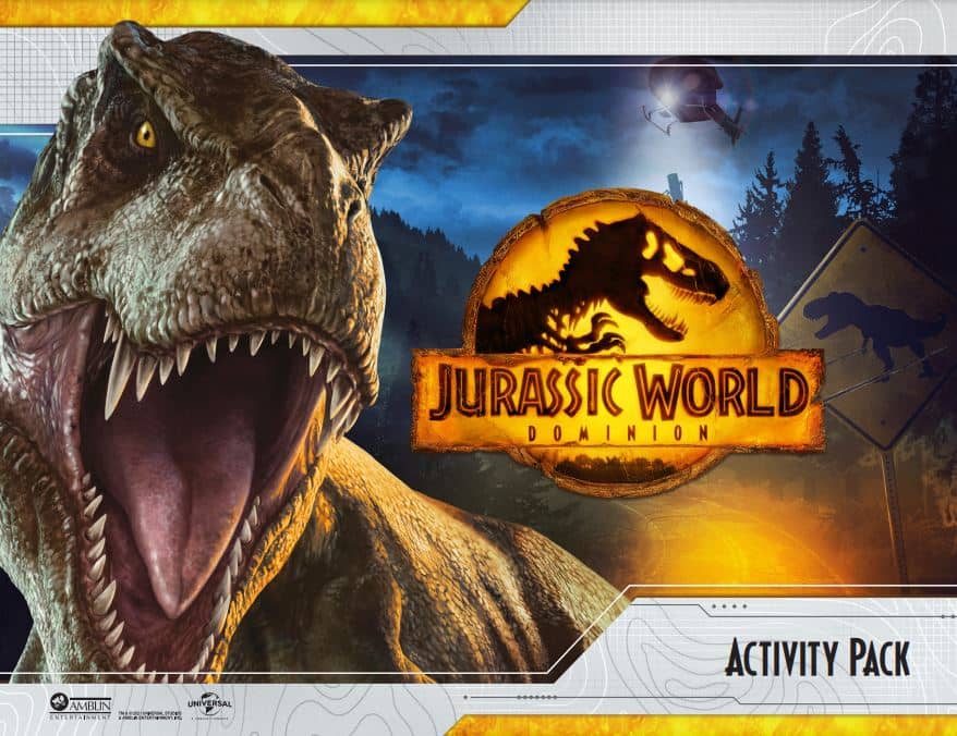 dino world activity book