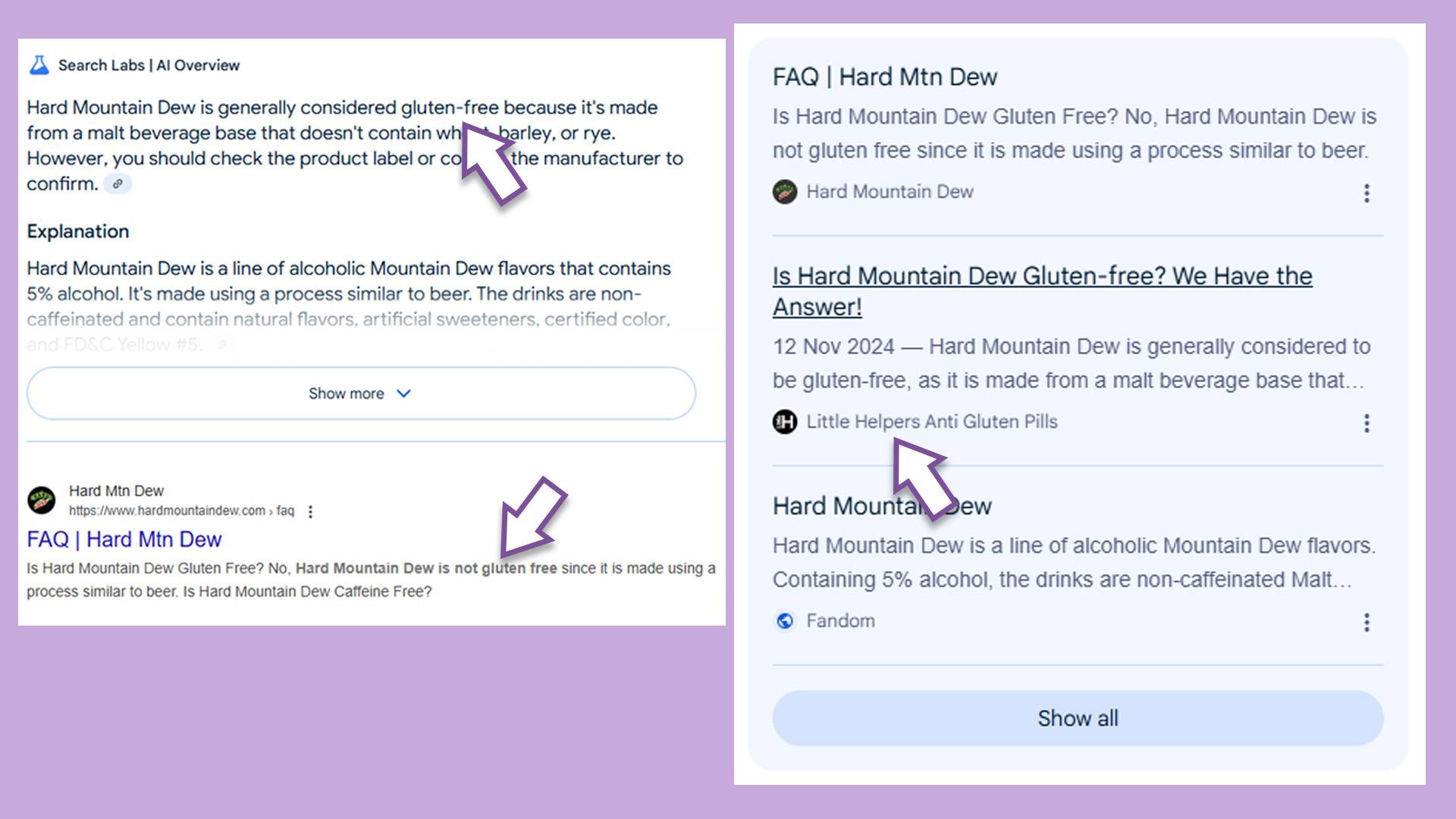 Are your products and brand being presented correctly in AI Overviews?